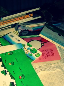 Un acercamiento a los libros del relato de este post.