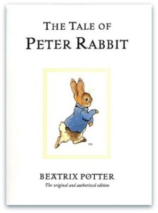 La portada de Pedro el conejo en inglés.