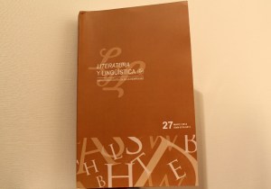 La portada de la edición más reciente de Literatura y Lingüística.