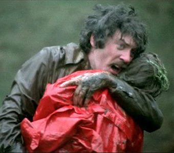 Donald Sutherland en No mires ahora, de Nicholas Roeg.