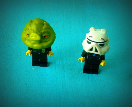 La visión que tiene mi hijo Tony de los hombres chancho.